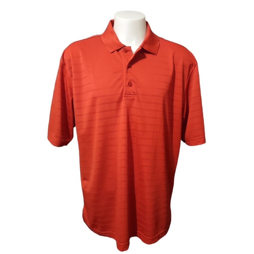 Monterey Club Polo Mens Size XL Golf Embroidered Budweiser Logo Short Sleeve Red